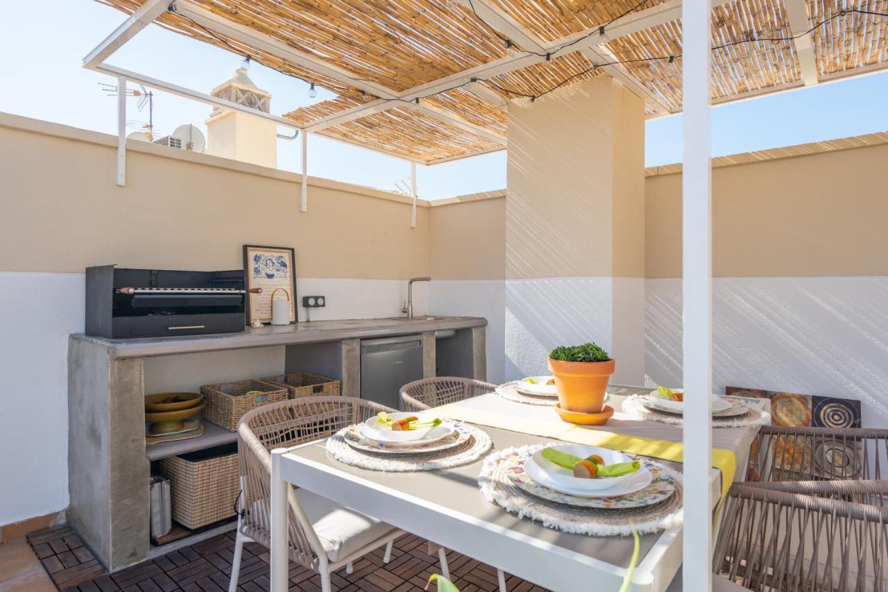 Апартаменти Atico 2 Terrazas Junto Al Mar By Rent Me Естепона Екстер'єр фото