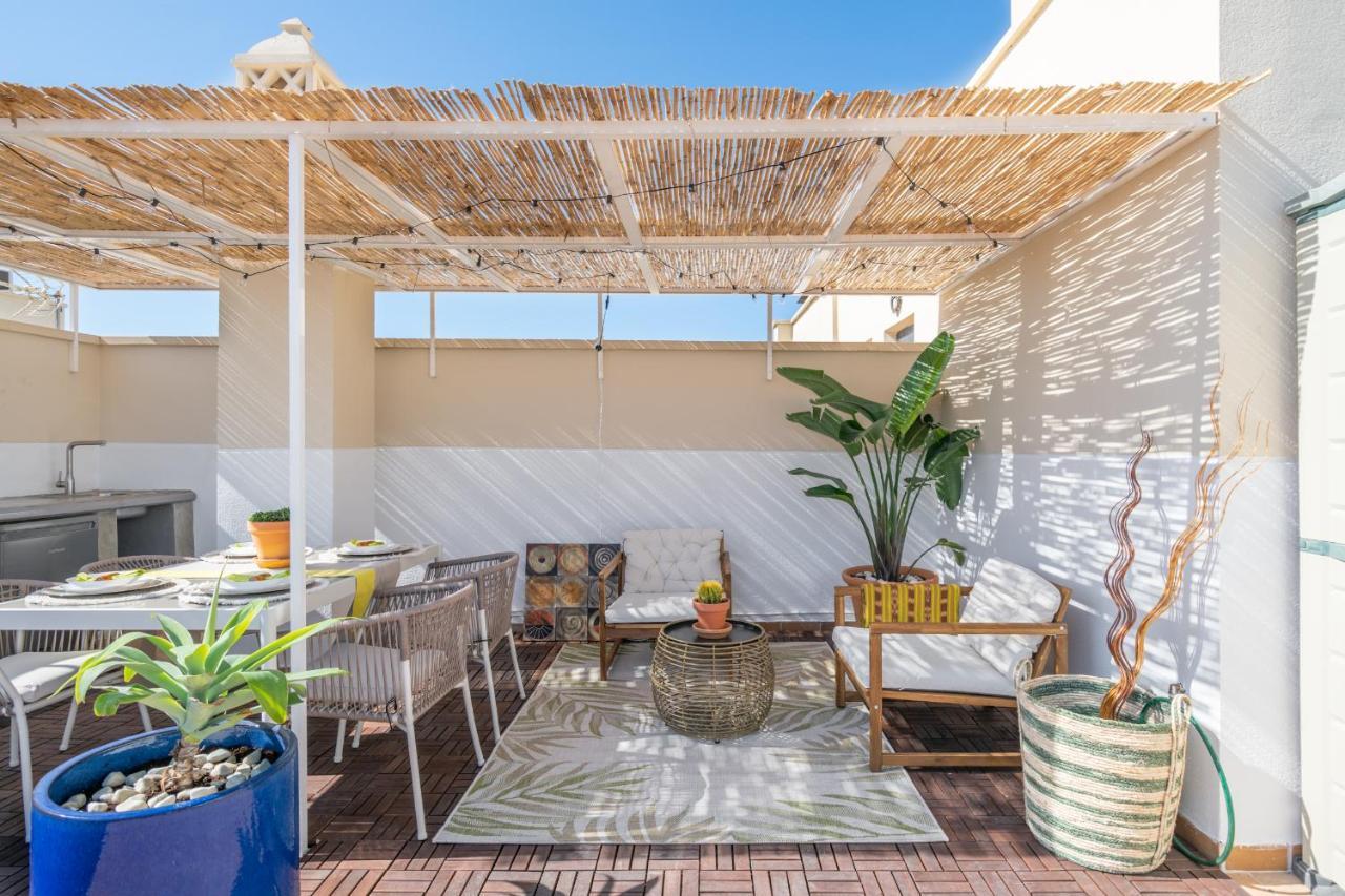 Апартаменти Atico 2 Terrazas Junto Al Mar By Rent Me Естепона Екстер'єр фото